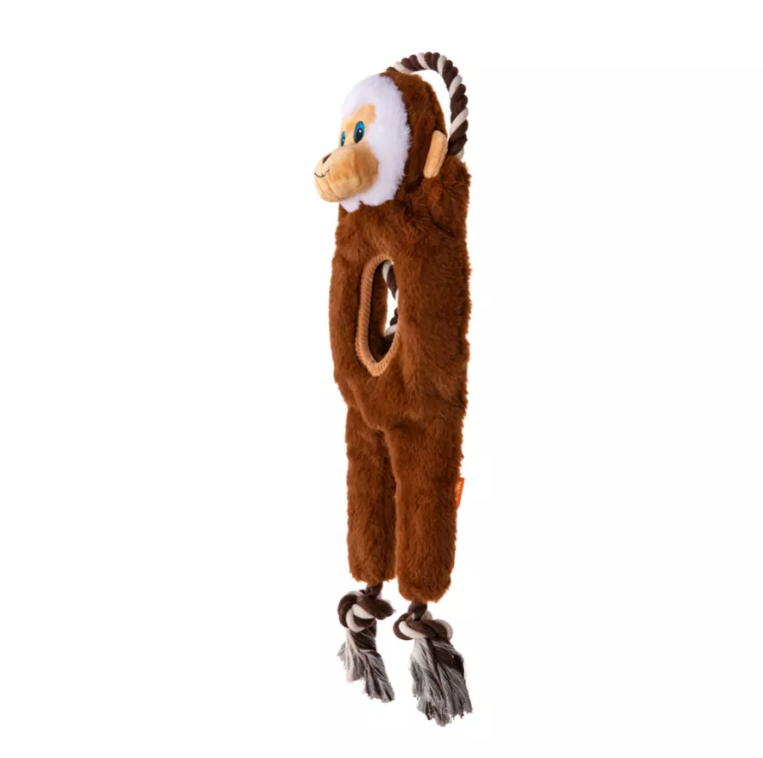 GROWL JUNGLE TUGZ MONKEY BROWN - PLUSZOWA ZABAWKA
