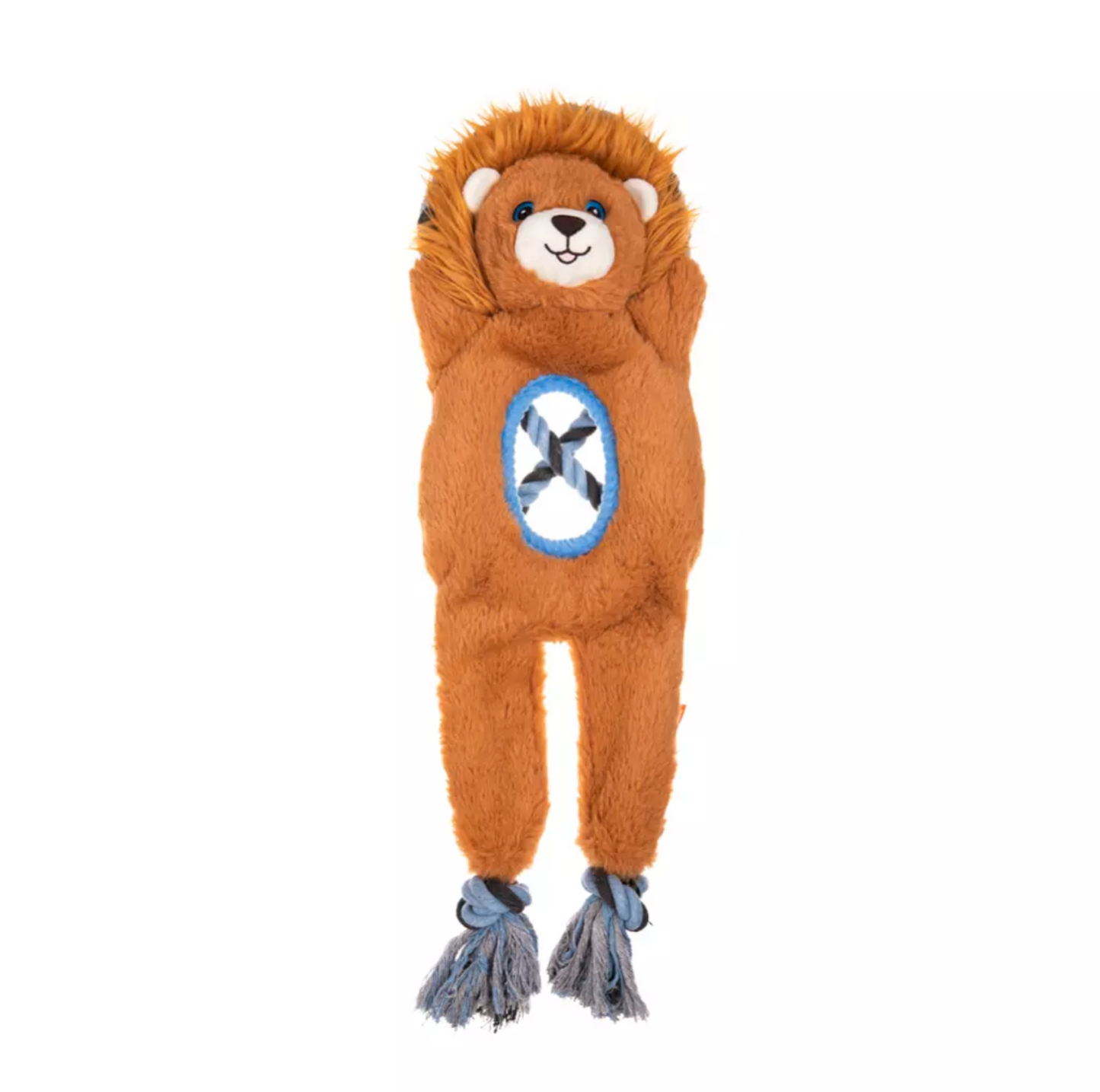 GROWL JUNGLE TUGZ LION BROWN - ZABAWKA DLA PSIAKA