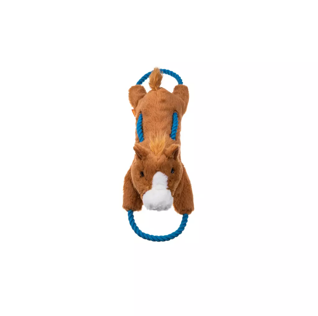 GROWL HAYSTACKERZ HORSE BROWN - PLUSZOWO-LINOWA ZABAWA