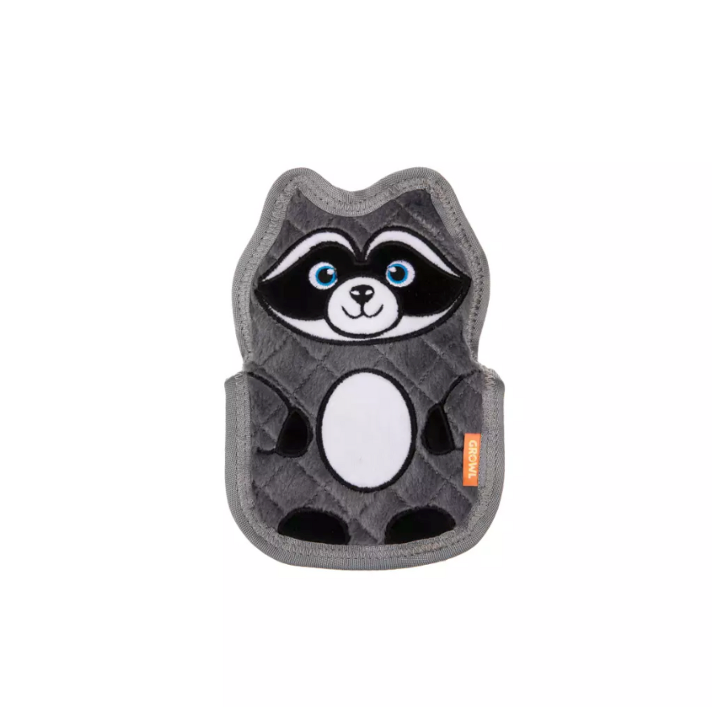 GROWL FLIP FLOPPZ RACCOON GRAY - ZABAWKA DLA PSIAKA
