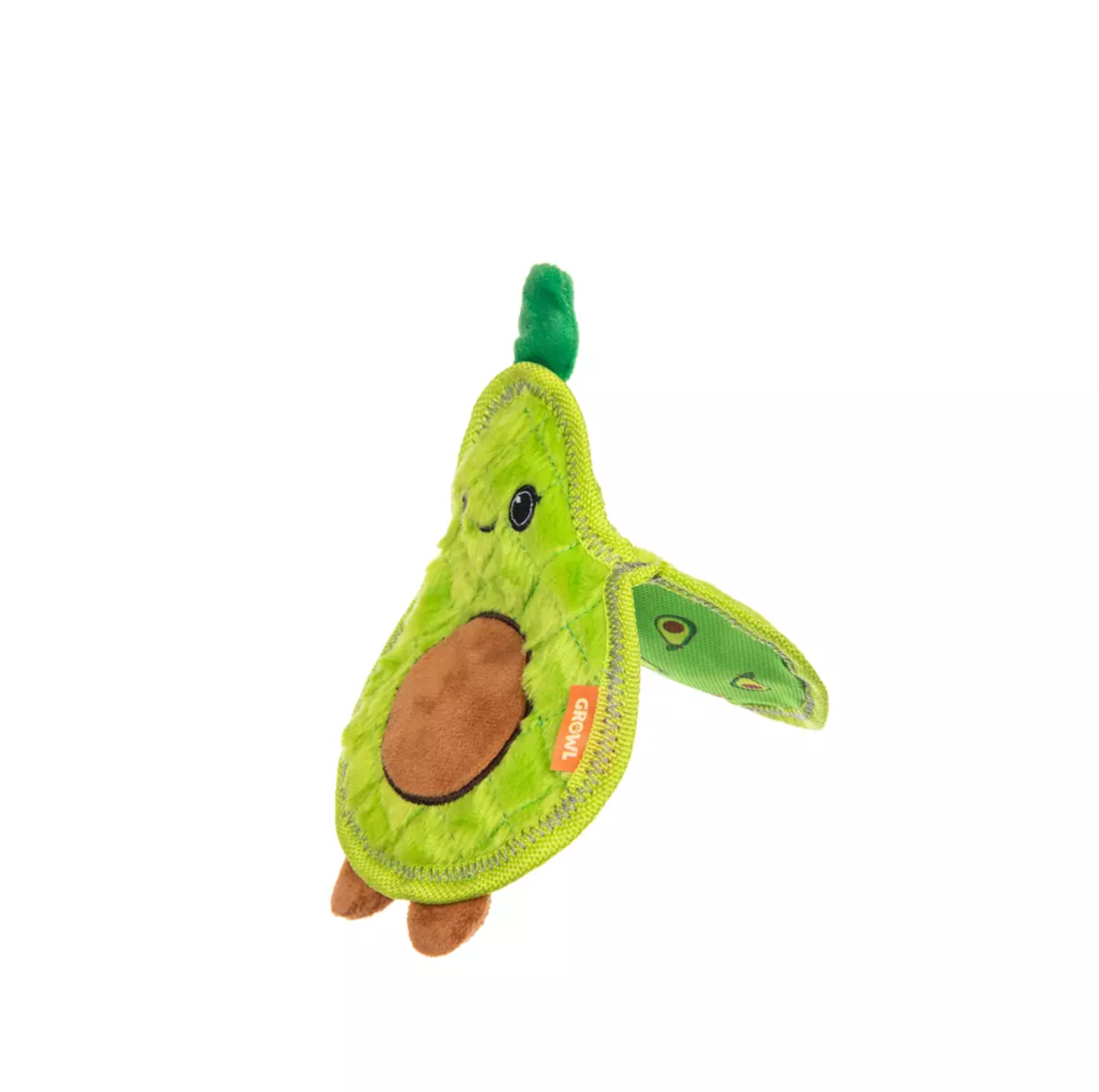 GROWL FLIP FLOPPZ AVOCADO GREEN - WYTRZYMAŁA PISZCZĄCA ZABAWKA