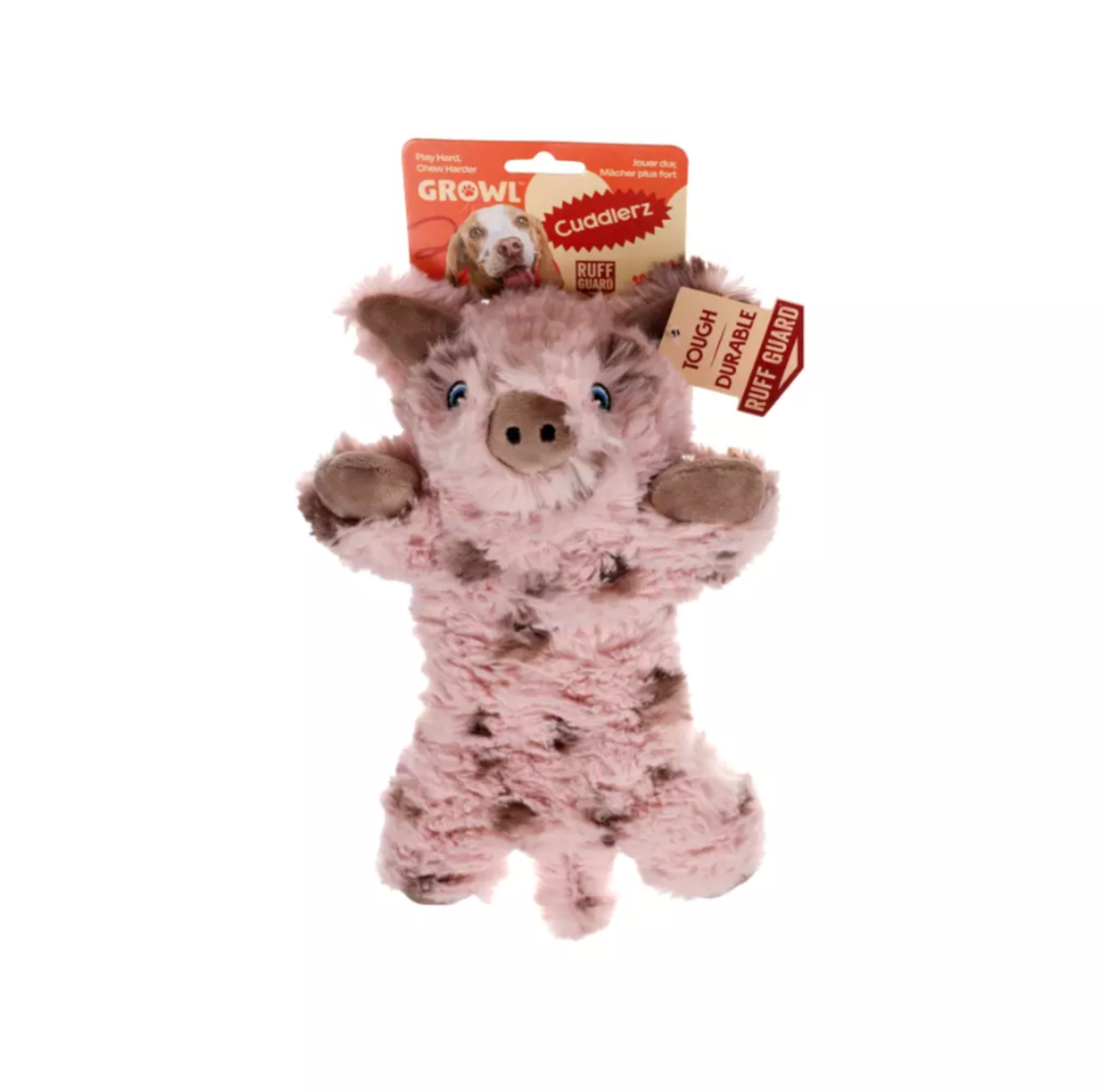 GROWL CUDDLERZ PIG - PLUSZOWA ZABAWKA DLA PSA