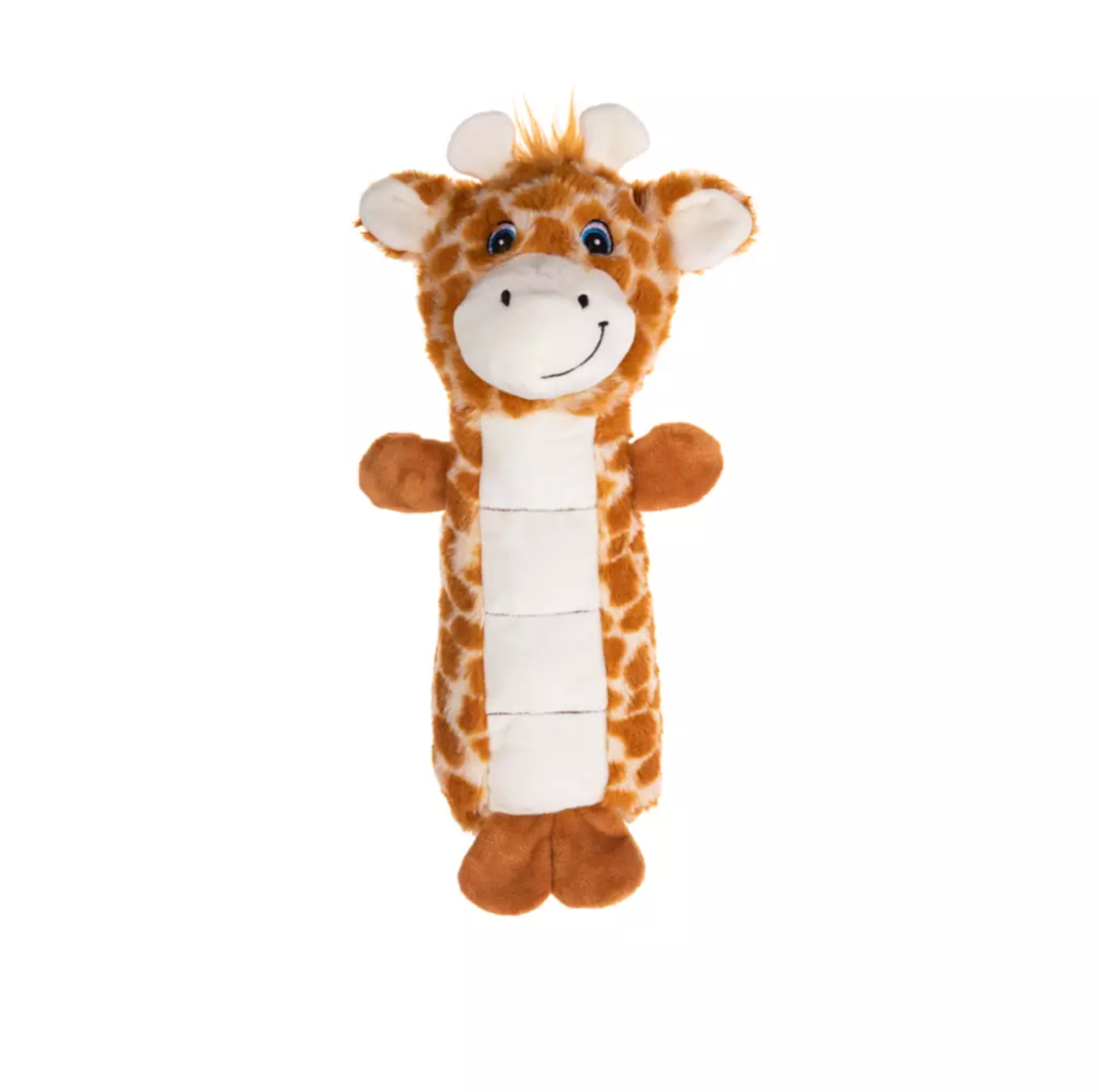GROWL BELLY BUSTERS GIRAFFE BROWN - ZABAWKA DLA PSIAKA