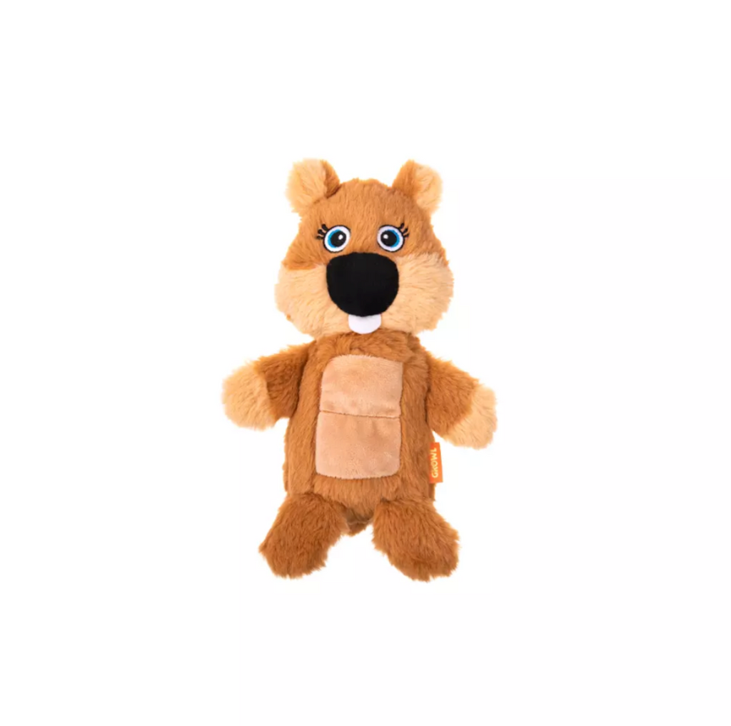 GROWL BELLY BOOMERZ BEAVER BROWN - WYTRZYMAŁA ZABAWKA DLA PSIAKA