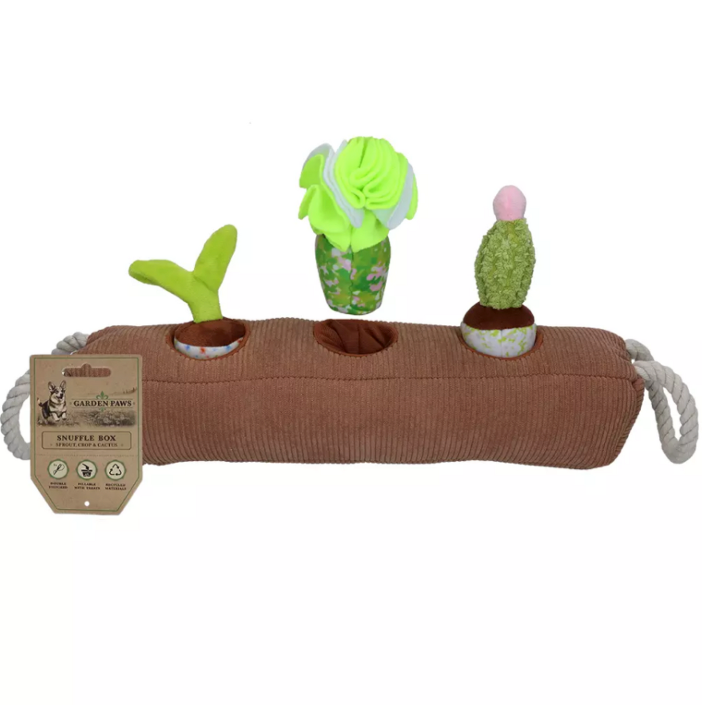 GARDEN PAWS SNUFFLE BOX SPROUT, CROP & CACTUS