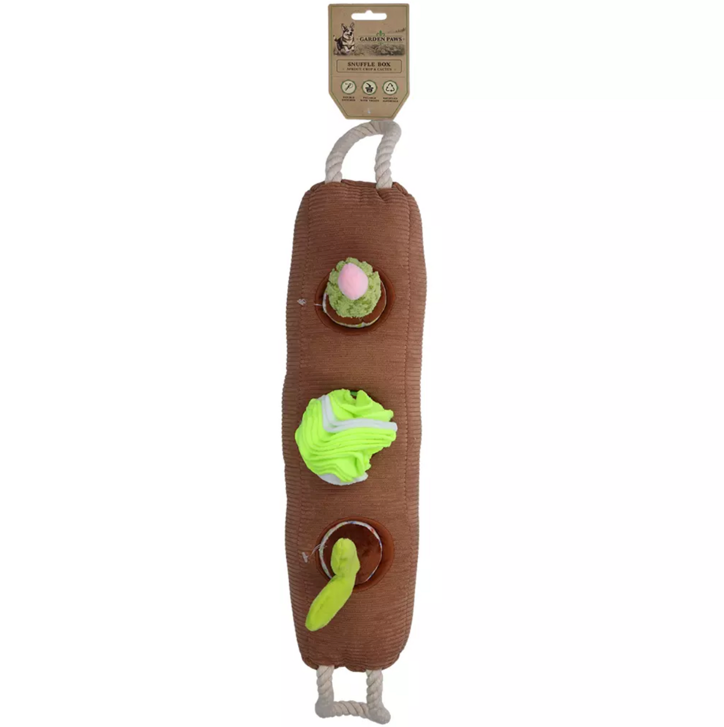 GARDEN PAWS SNUFFLE BOX SPROUT, CROP & CACTUS