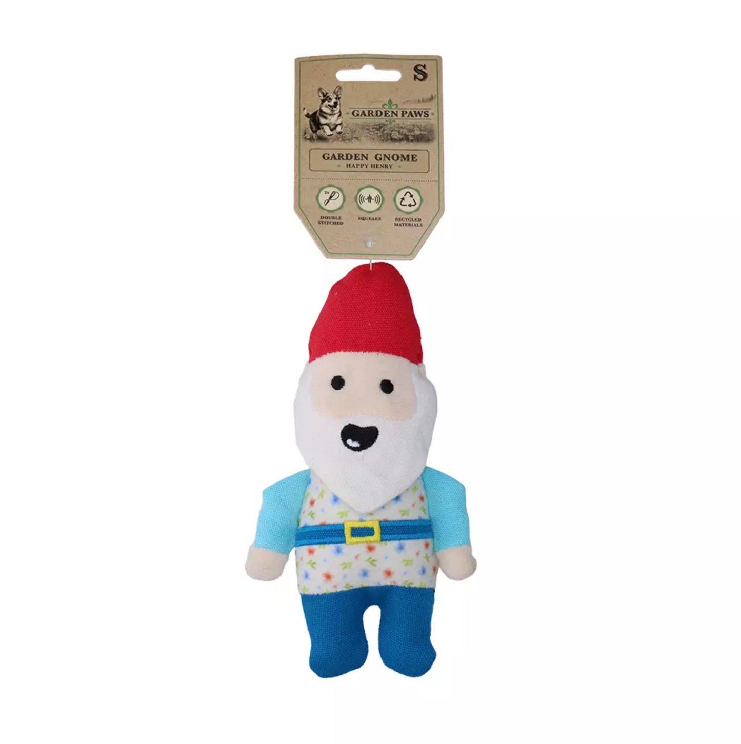 GARDEN PAWS GARDEN GNOME HAPPY HENRY S