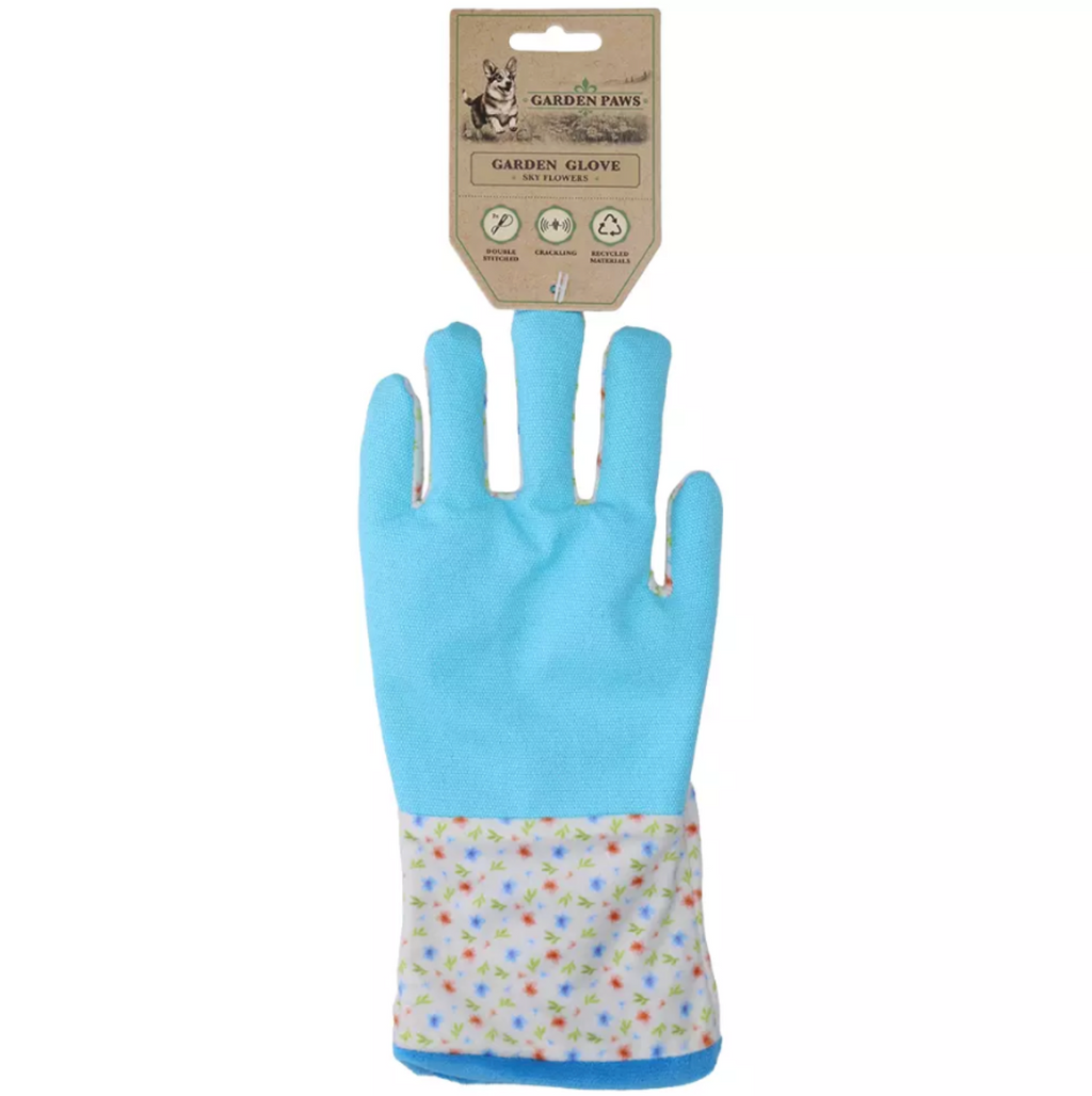 GARDEN PAWS GARDEN GLOVE SKY FLOWERS - ZABAWKA DLA PSIAKA