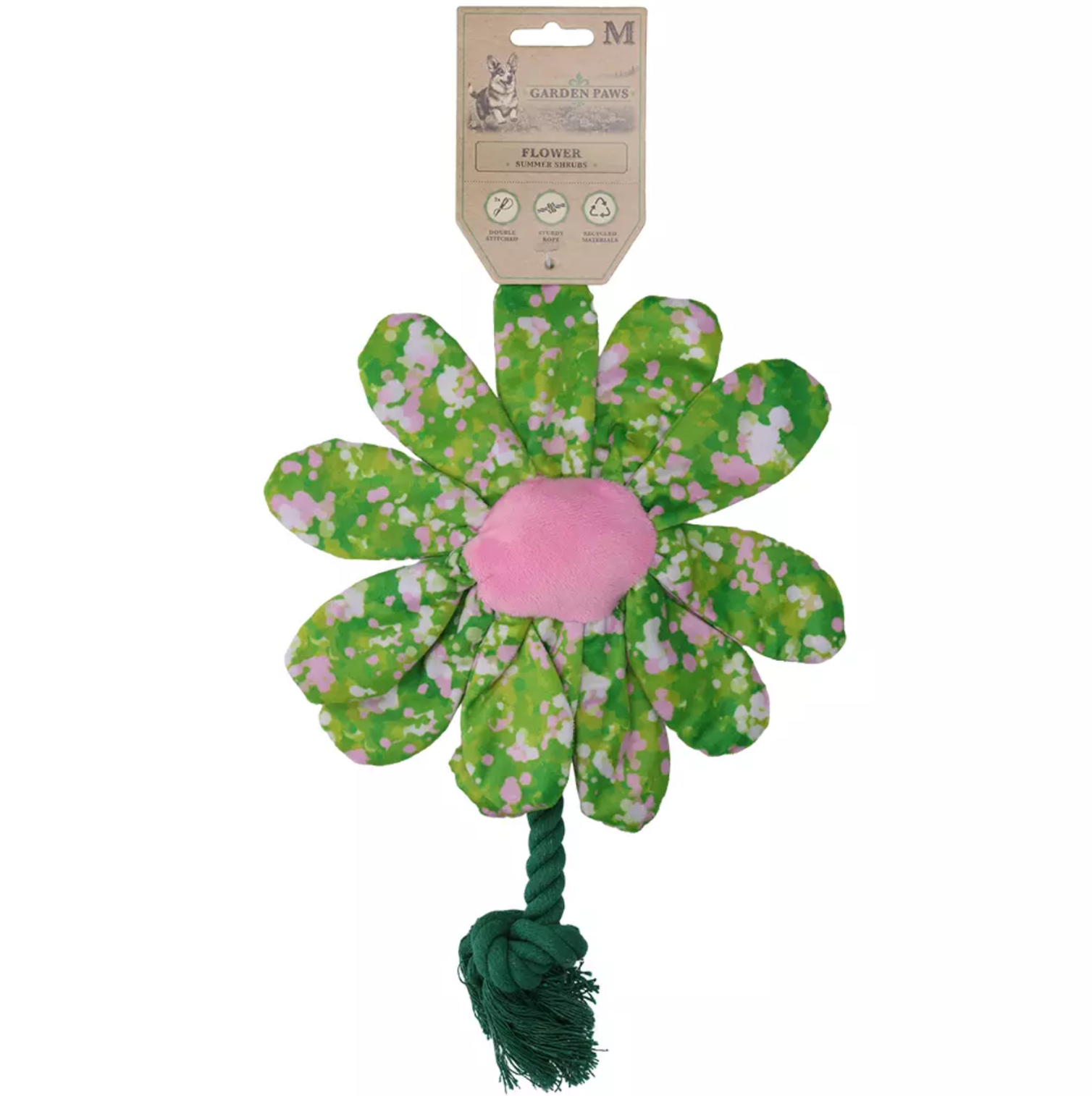 GARDEN PAWS FLOWER SUMMER SHRUBS M - ZABAWKA DLA PSIAKA