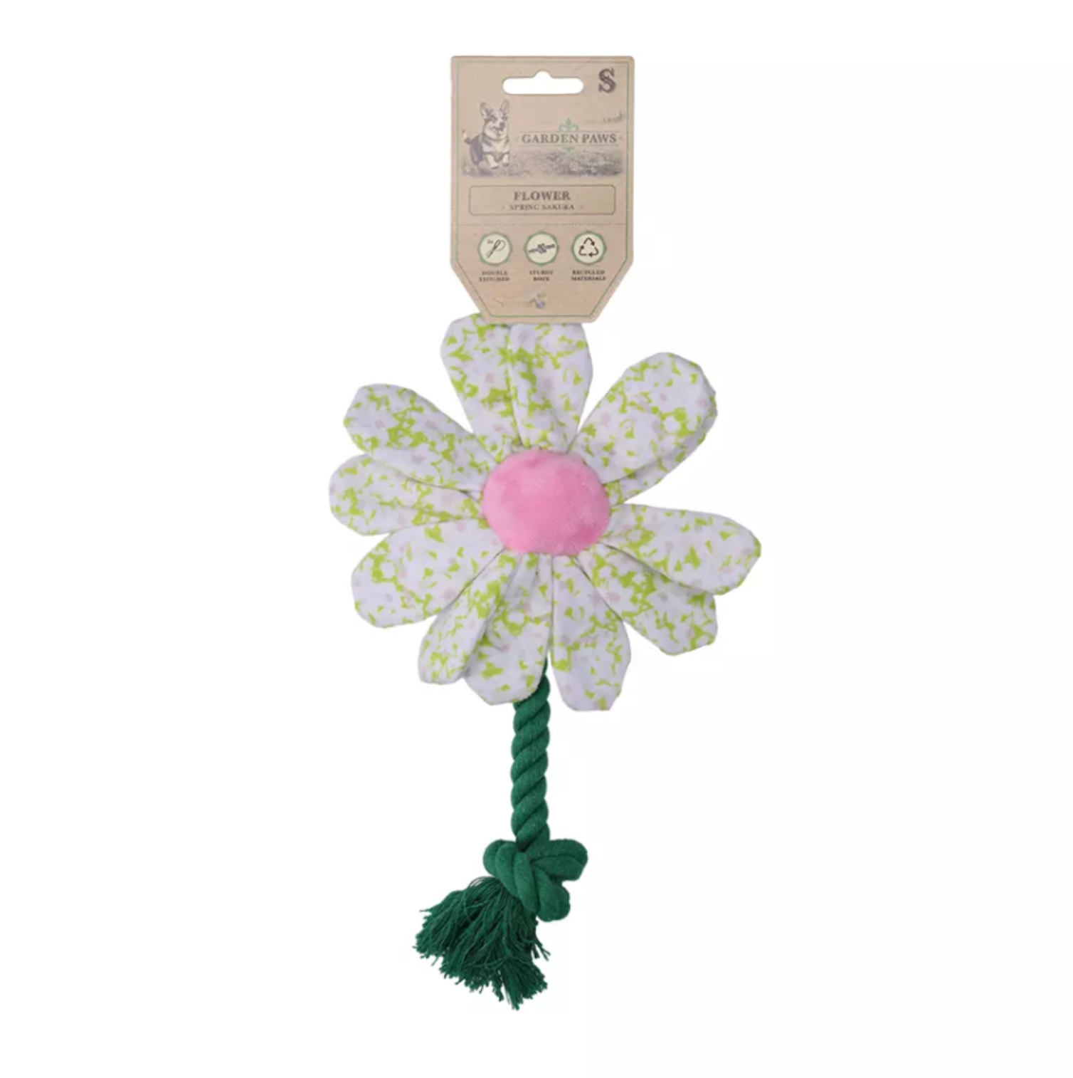 GARDEN PAWS FLOWER SPRING SAKURA S - ZABAWKA DLA PSIAKA