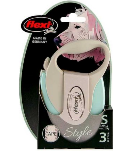 FLEXI STYLE S SMYCZ AUTOMATYCZNA TAPE 3 M SZARO/MIĘTOWA
