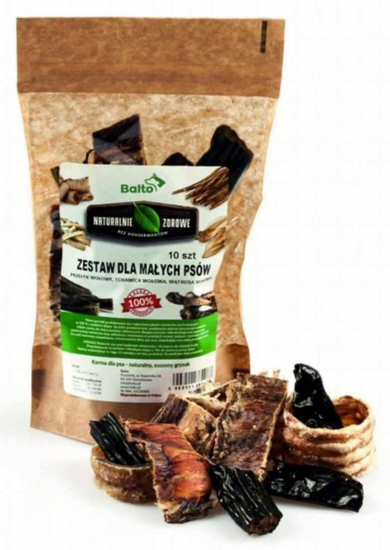 BALTO PREMIUM GRYZAK DLA PSA ZESTAW DLA MAŁYCH PSÓW