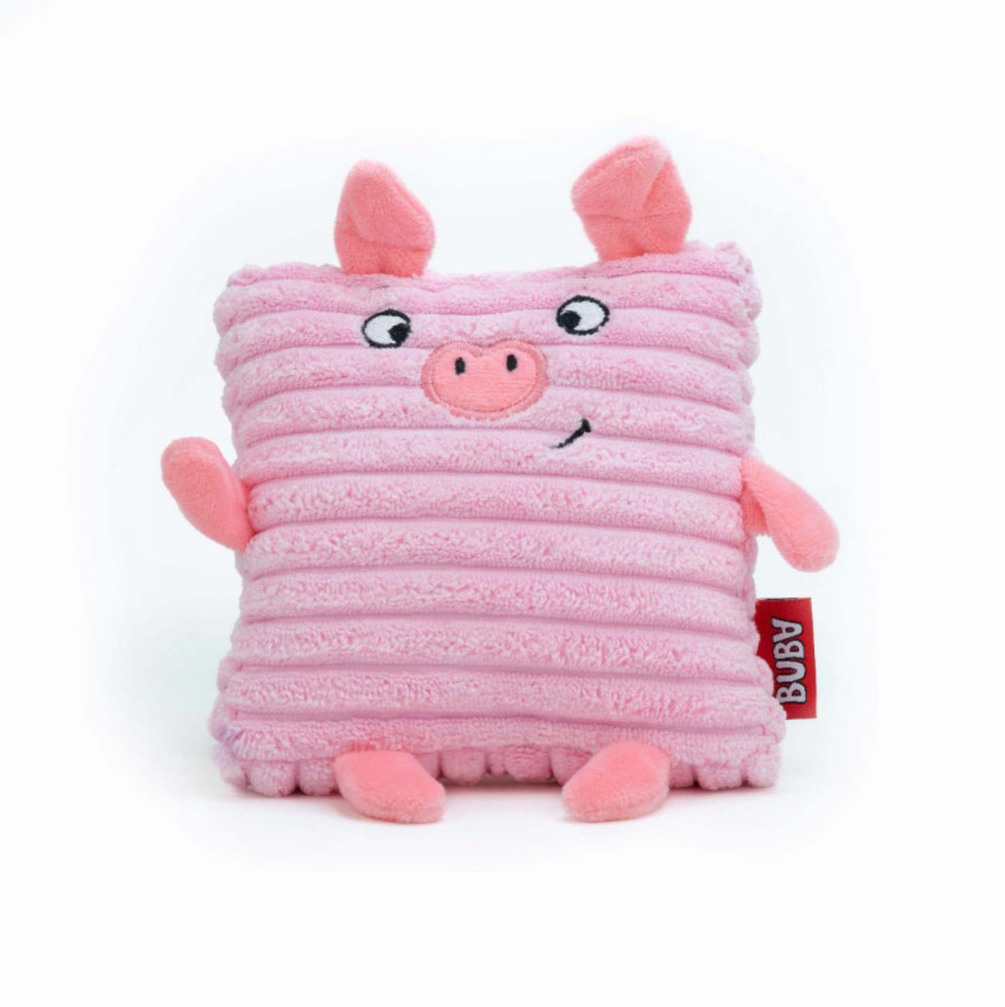 BUBA PIGGY KWADRATOWA ŚWINKA PLUSZOWA 12CM - ZABAWKA DLA PSIAKA
