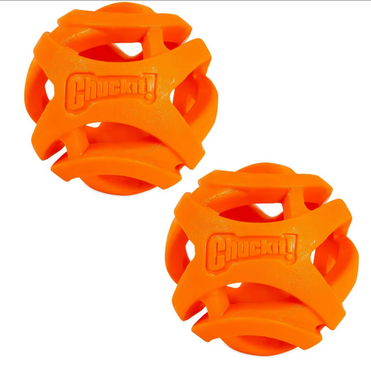 CHUCKIT AIR FETCH BALL MEDIUM 2PK – ZESTAW 2 PIŁEK DO APORTOWANIA