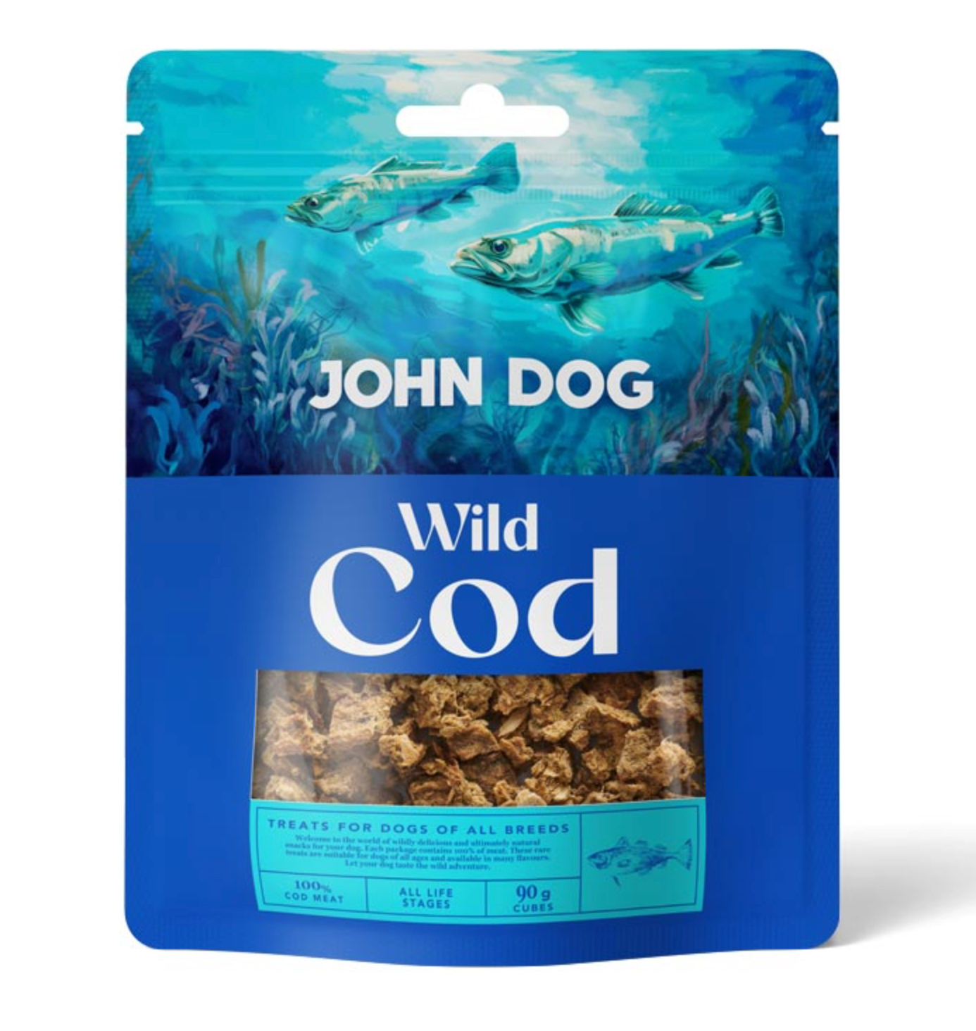 JOHN DOG WILD FISH PRZYSMAKI DLA PSA DORSZ 90 G