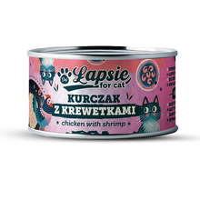 ŁAPSIE KOT KURCZAK Z KREWETKAMI W BULIONIE 80G