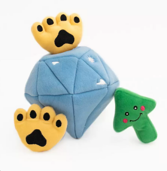 ZIPPY PAWS ZIPPY BURROW DIAMOND PAWS