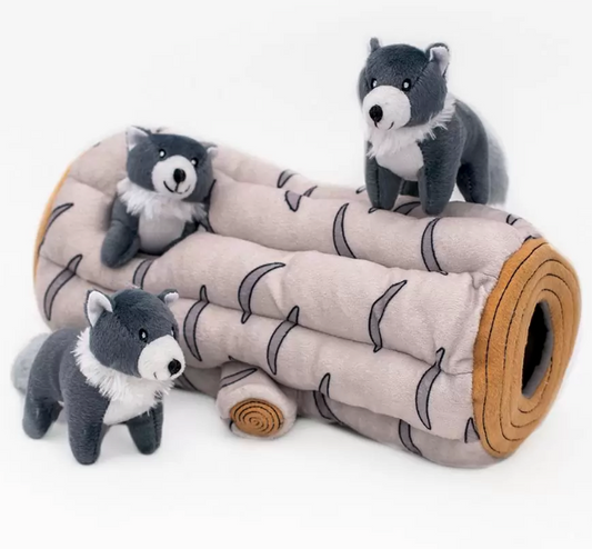 ZIPPY PAWS ZIPPY BURROW ARCTIC WOLF