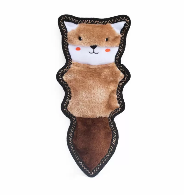 ZIPPY PAWS Z STITCH SKINNY PELTZ CHIPMUNK