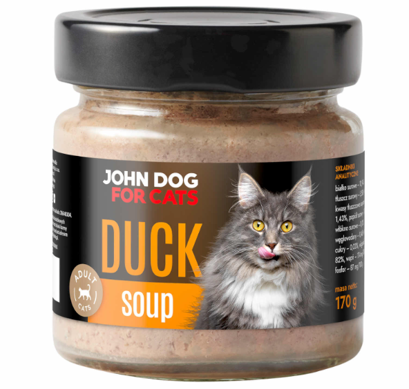JOHN DOG MOKRA KARMA KOT MONO ZUPA KACZKA 170G