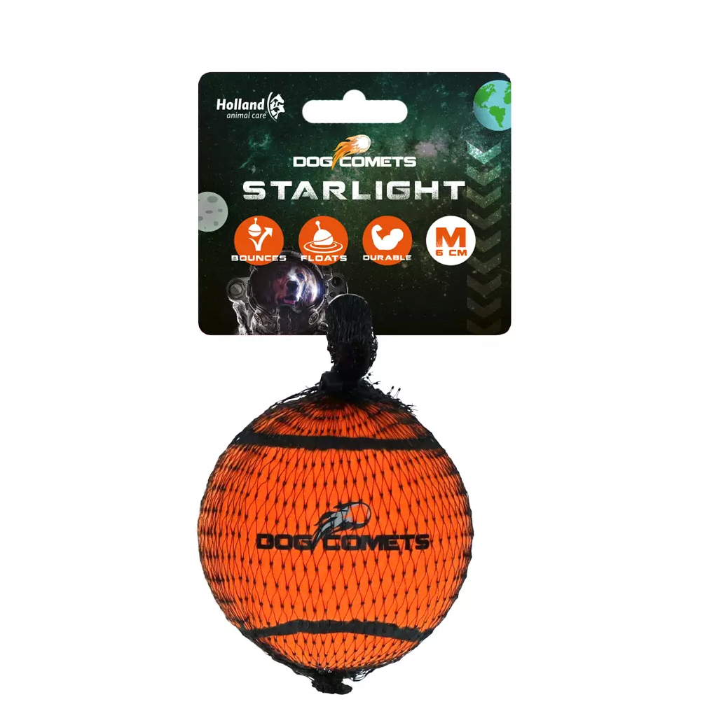 DOG COMETS STARLIGHT ORANGE 1PC