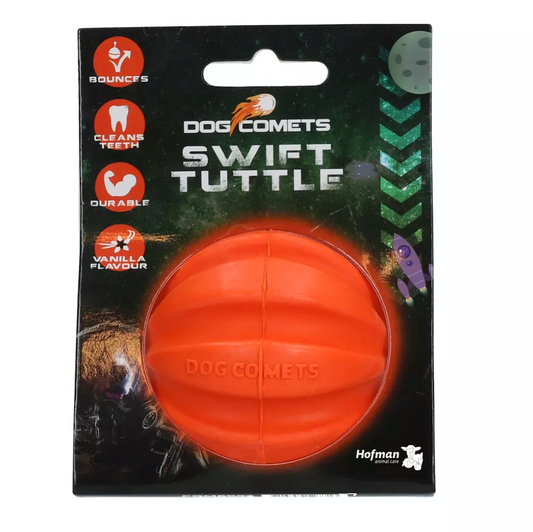 DOG COMETS BALL METEORITE ORANGE