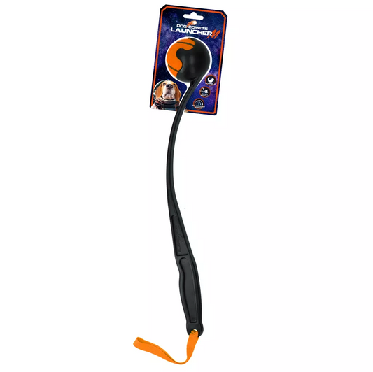 DOG COMETS BALL LAUNCHER ORANGE M 48 CM