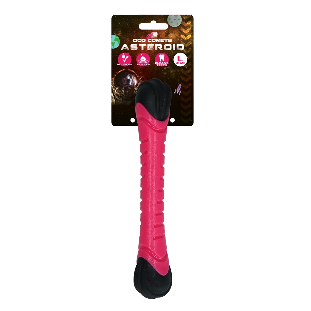 DOG COMETS ASTEROID PINK L