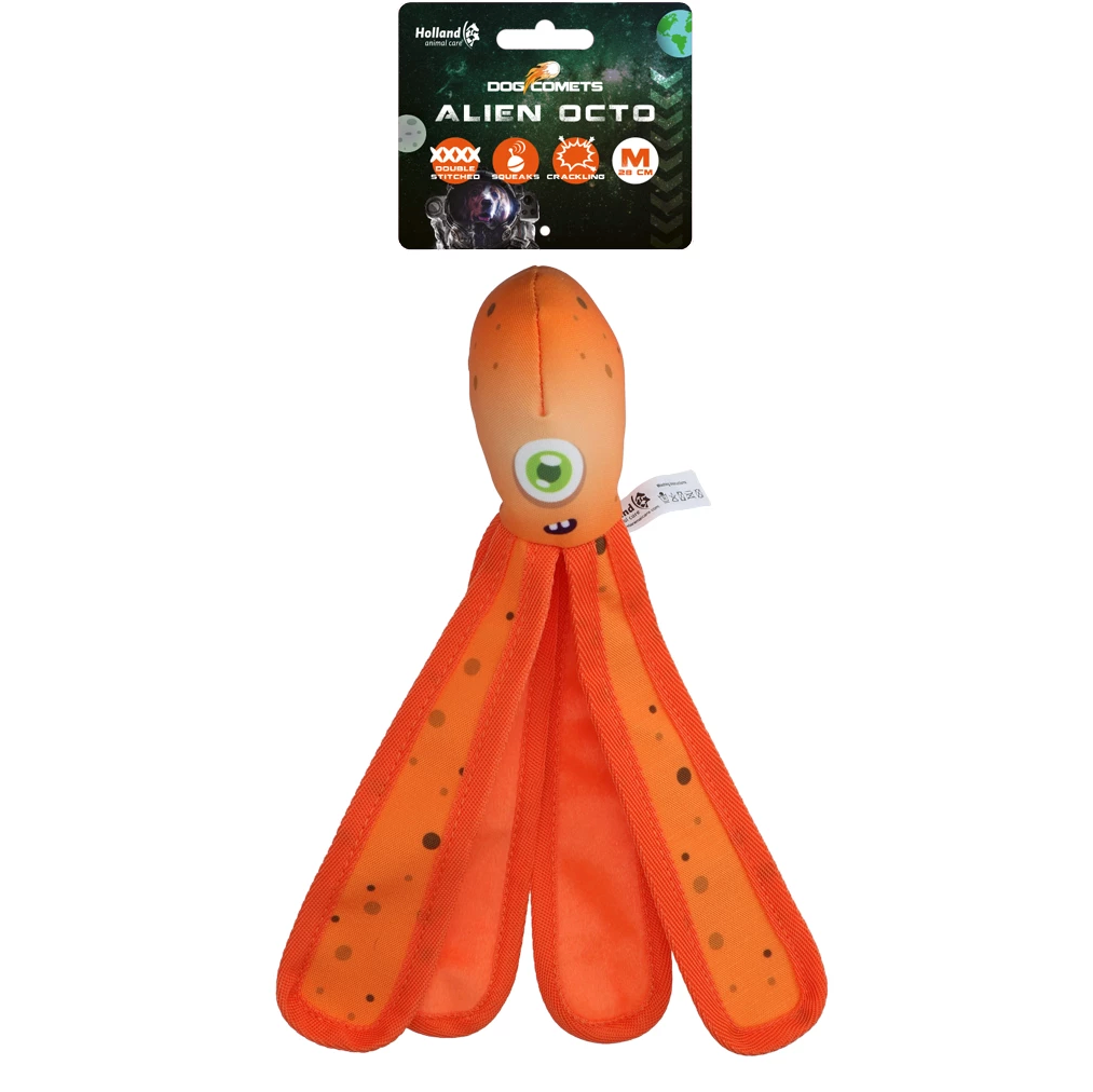 DOG COMETS ALIEN OCTO ORANGE M