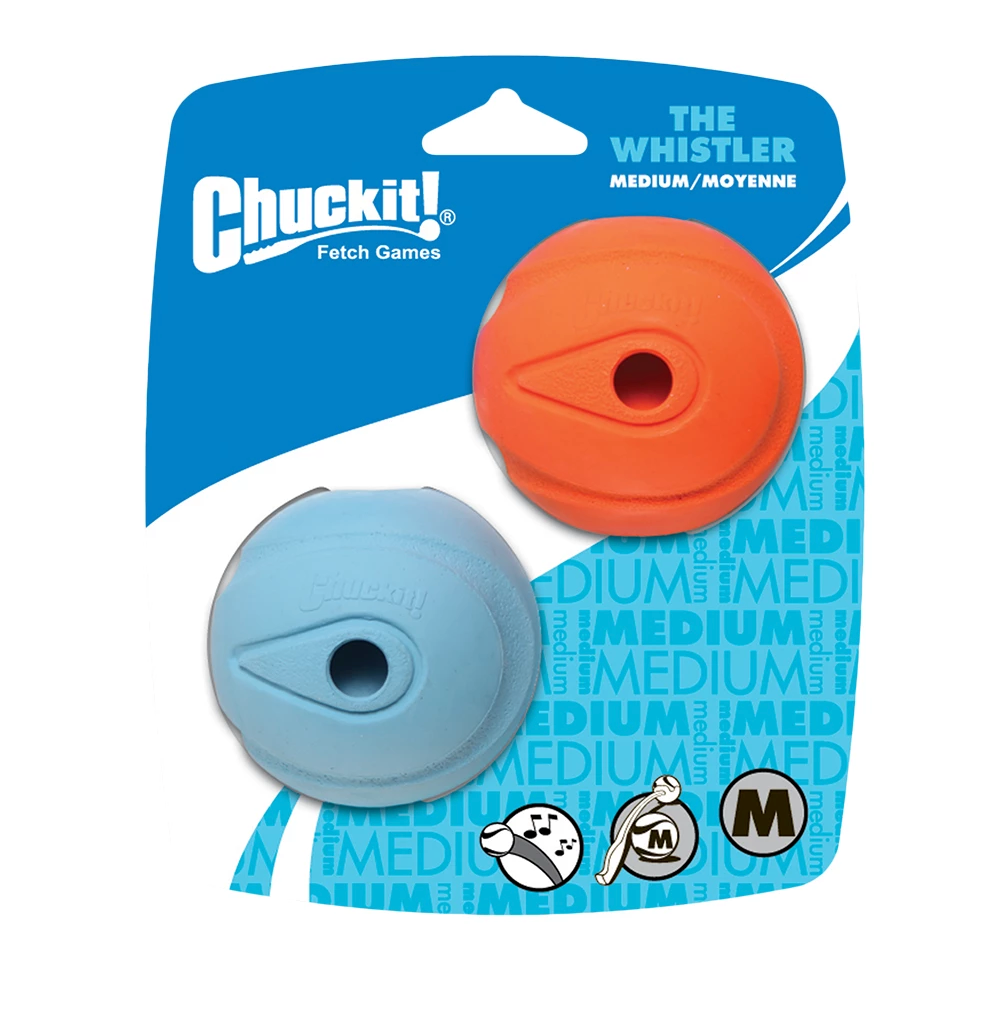 CHUCKIT THE WHISTLER M 6 CM 2 PACK