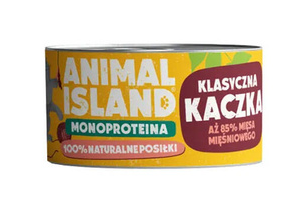 ANIMAL ISLAND MOKRA KARMA KOT MONO KACZKA 100G