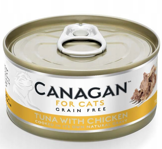 CANAGAN CAT CAN MOKRA KARMA KOT TUNA WITH CHICKEN 75G