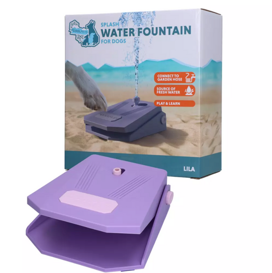 COOLPETS SPLASH WATER FOUNTAIN LILA