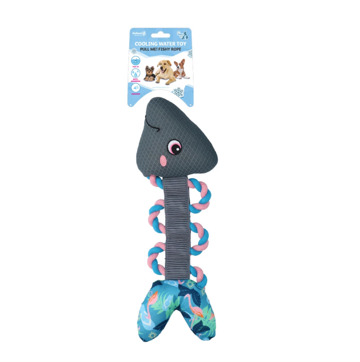 COOLPETS PULL ME! FISHY FLAMINGO