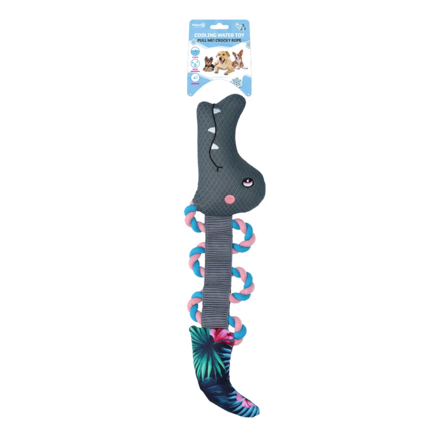 COOLPETS PULL ME! CROCKY ROPE FLOWER