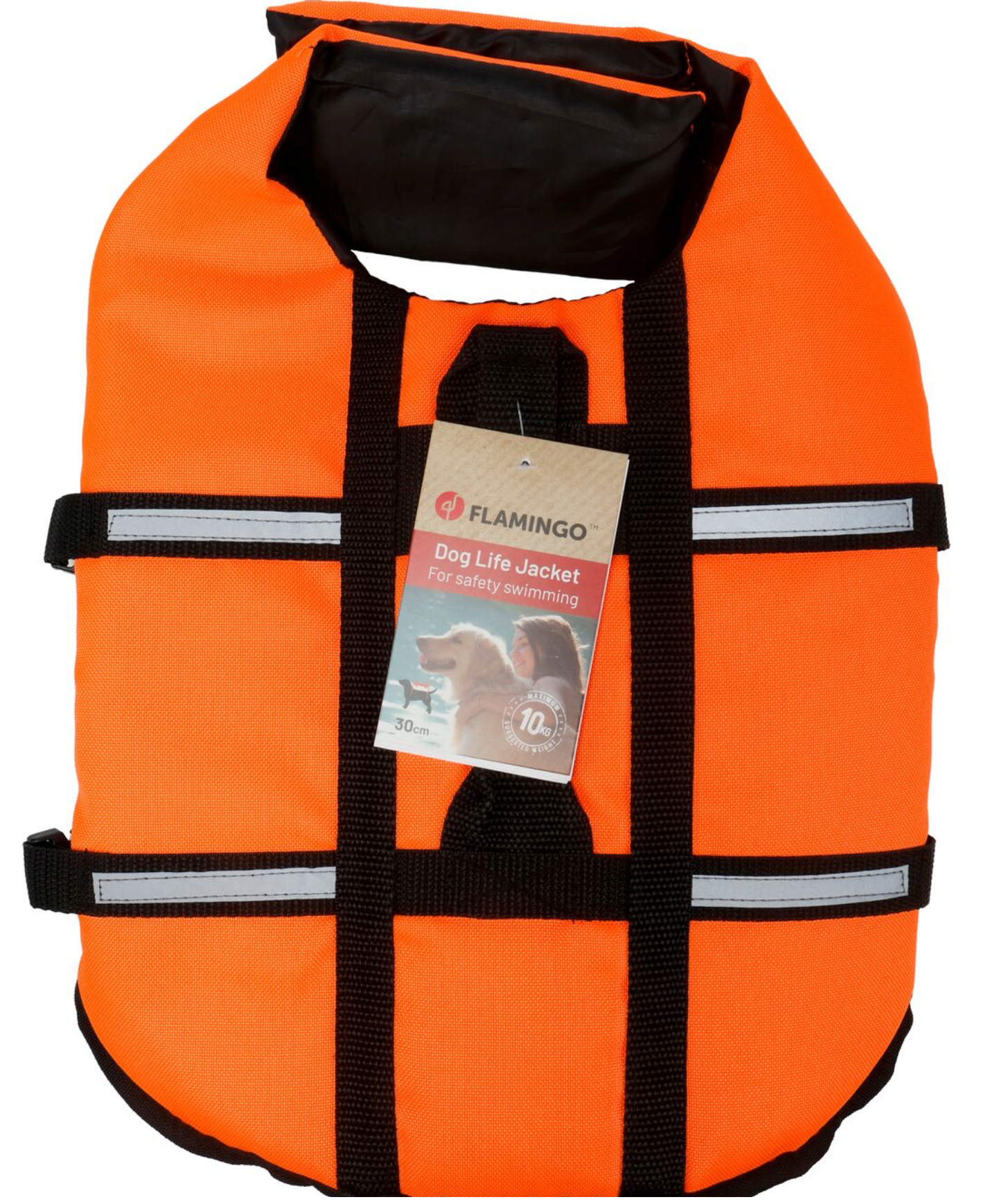 FLAMINGO KAPOK FLUO ORANGE XL 45CM