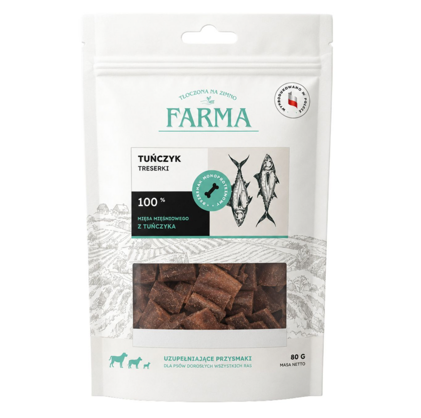 FARMA TRESERKI TUŃCZYK 80G