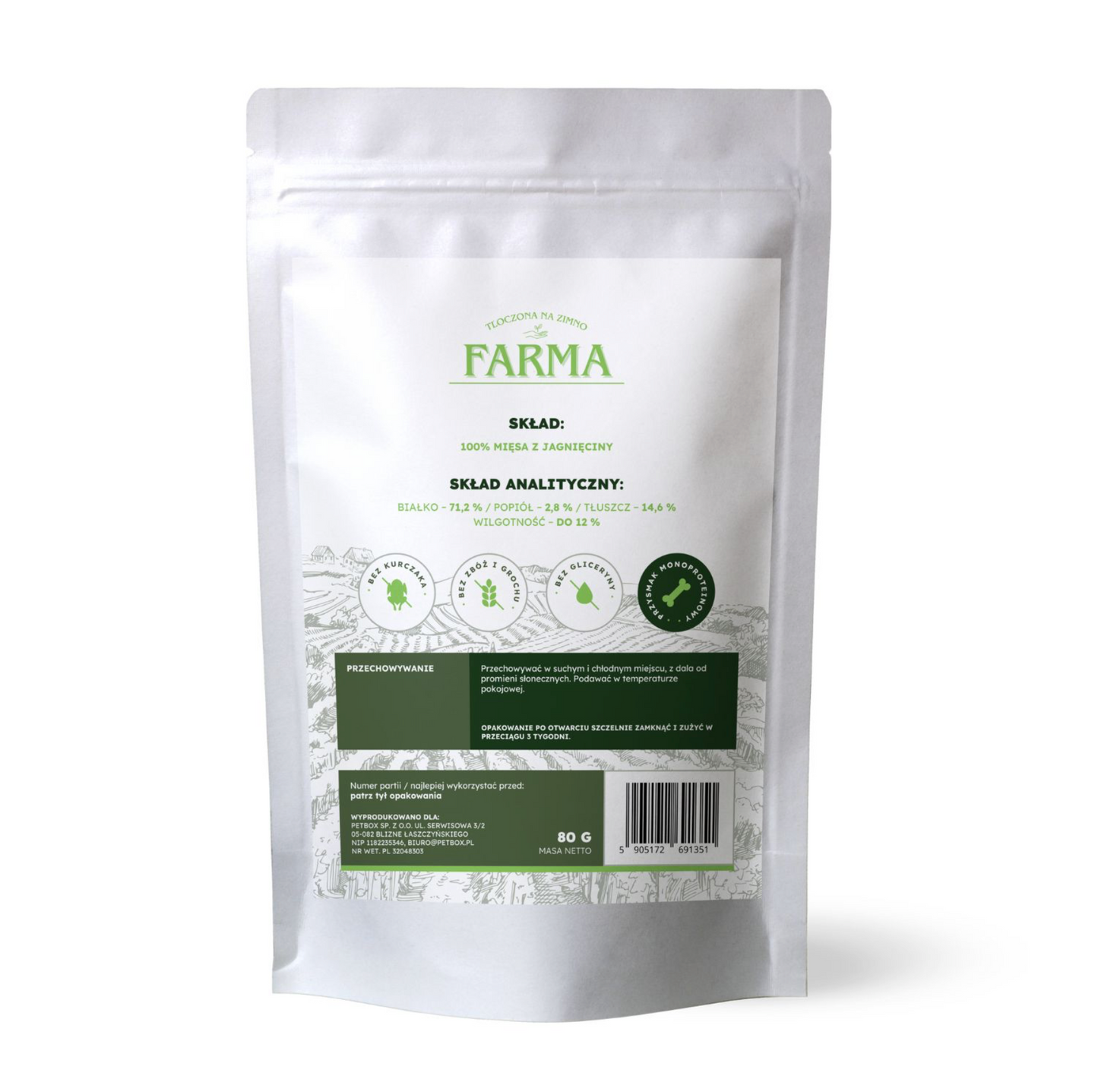 FARMA TRESERKI JAGNIĘCINA 80G