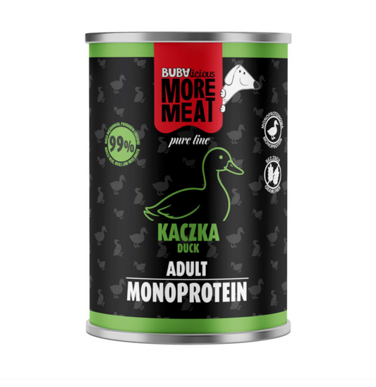 BUBA BUBALICIOUS MONO PURE MOKRA KARMA DLA PSA KACZKA 400G