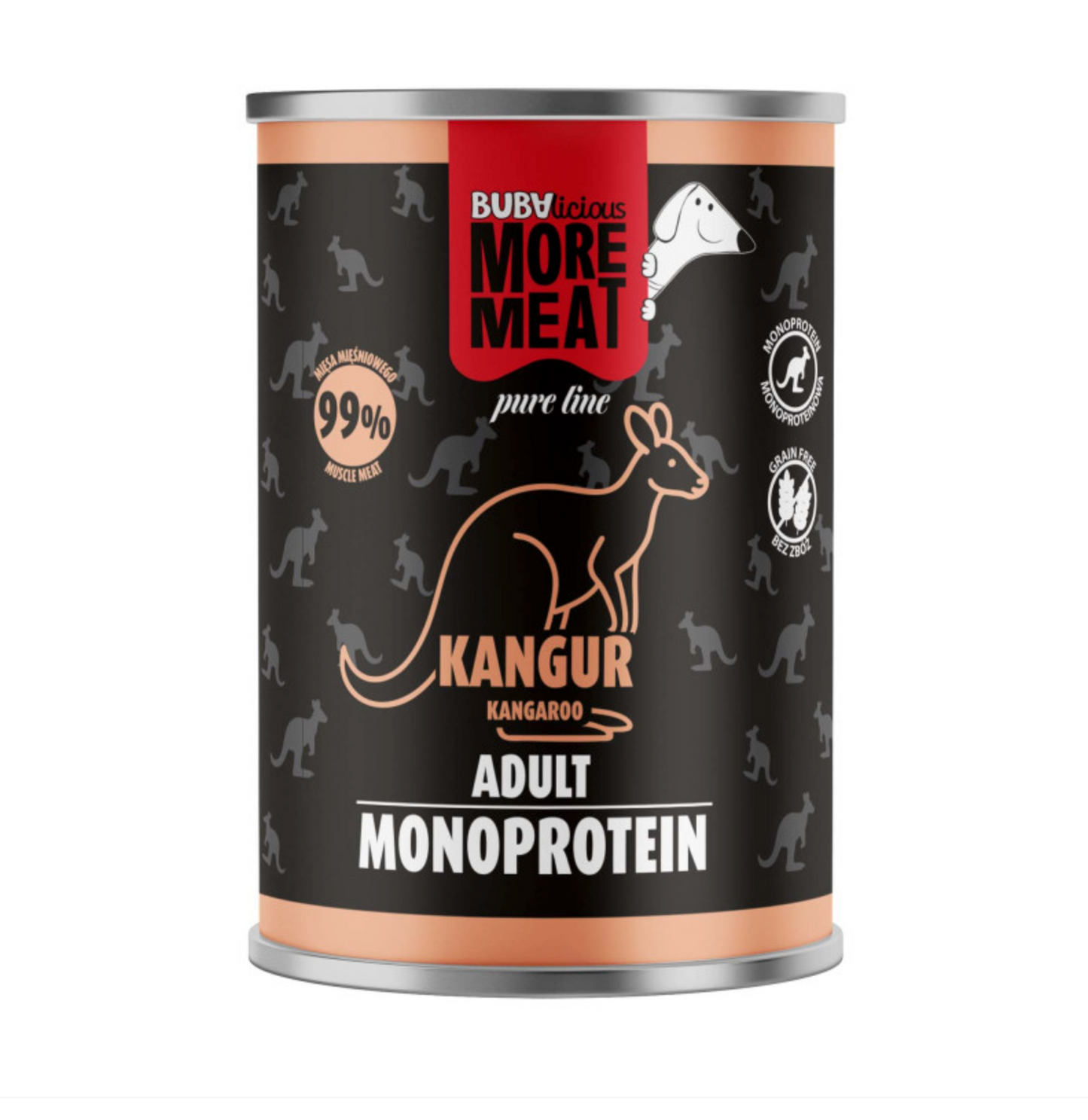 BUBA BUBALICIOUS MONO PURE MOKRA KARMA DLA PSA KANGUR 400G