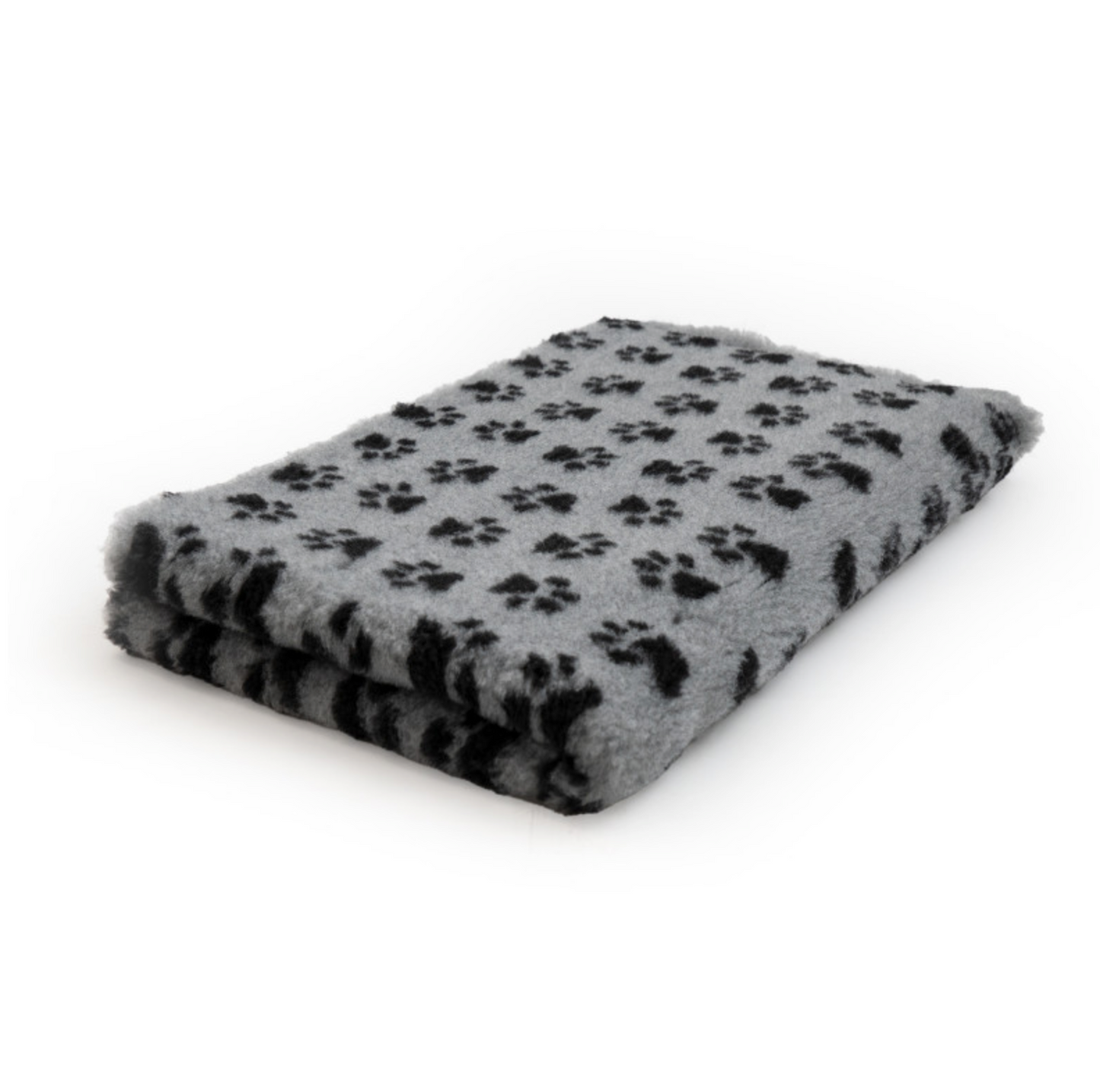 BUBA DRY BED 100X75CM SZARY CZARNE ŁAPKI