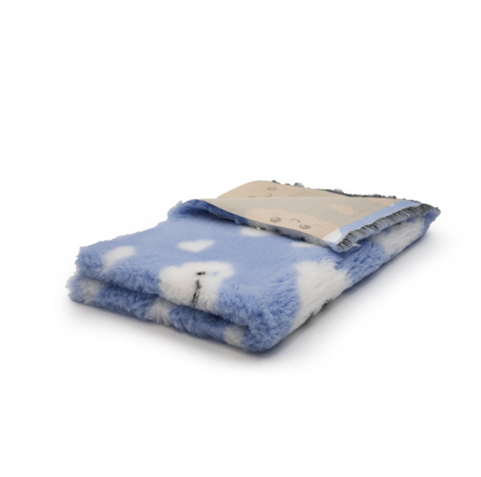 BUBA DRY BED 100X75CM CHMURKI BŁĘKITNE