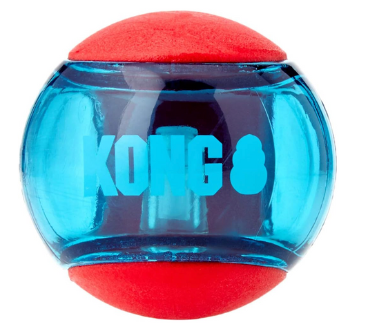 KONG SQUEEZZ ACTION RED SMALL