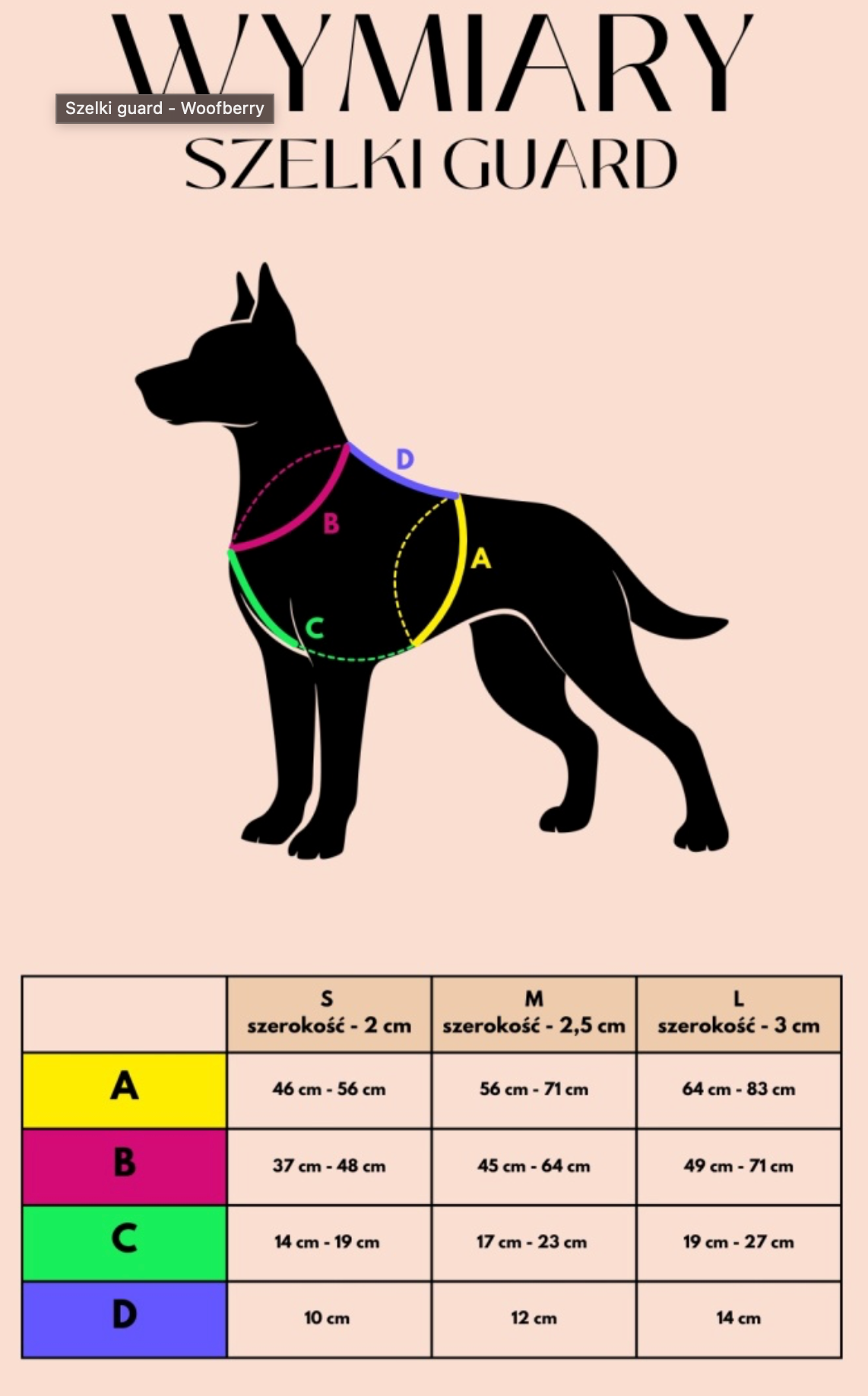 BANDIT PAWS SZELKI GUARD WOOFBERRY L