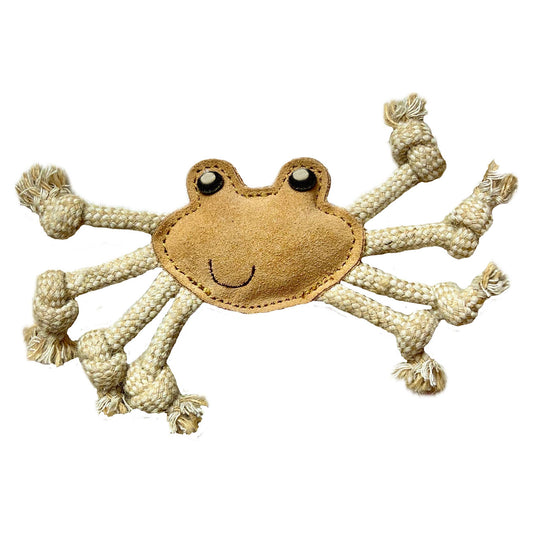 FUNNY ZOO NATURALNA ZABAWKA DLA MAŁYCH PSÓW KRABIK 🦀🦀🦀