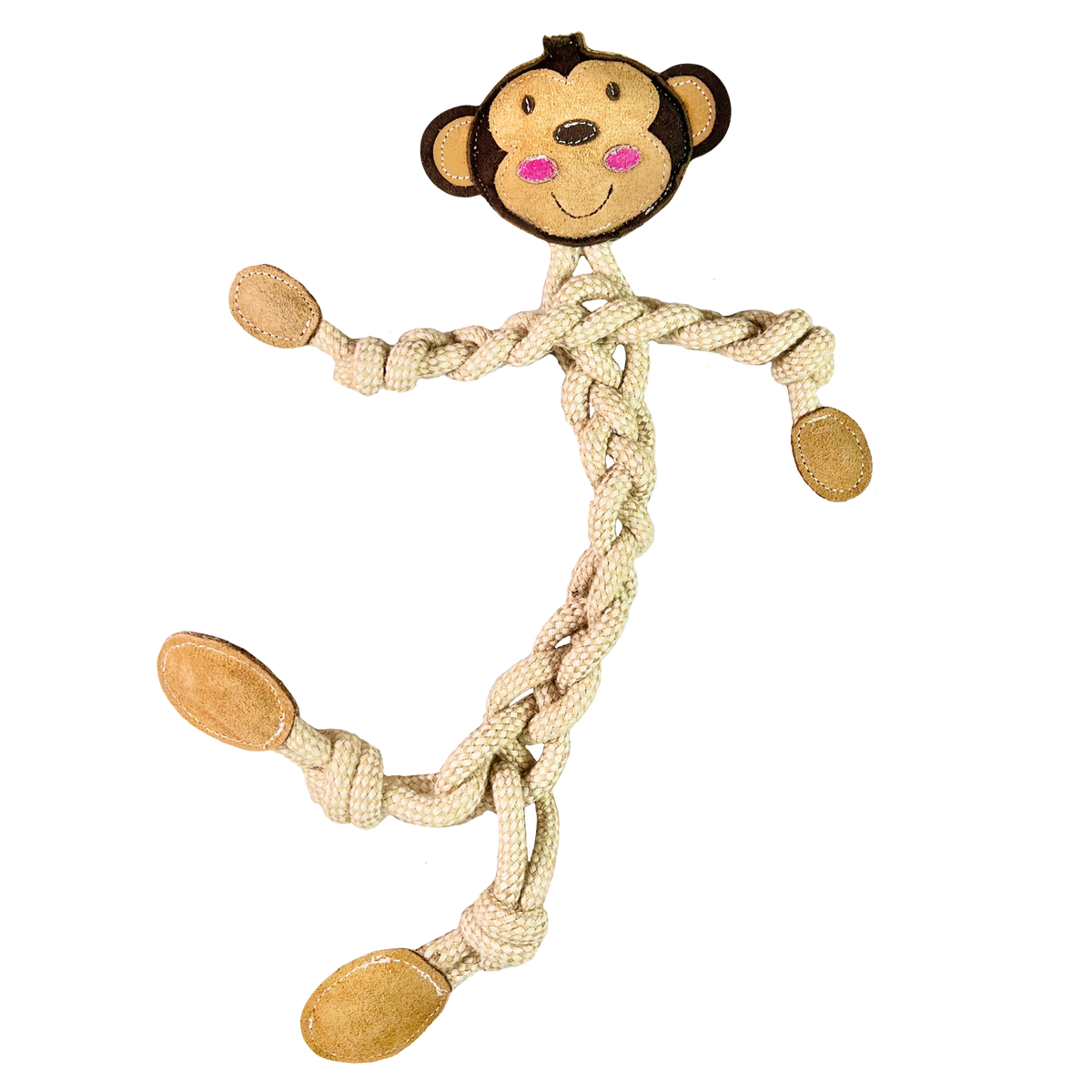 FUNNY ZOO ZABAWKA DLA PSÓW MAŁPA Z LINY ROZMIAR M 🐵