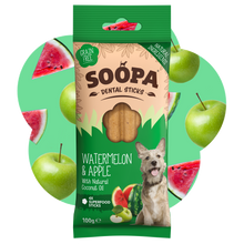 SOOPA DENTAL STICK PRZYSMAK DLA PSA WATERMELON APPLE 100G
