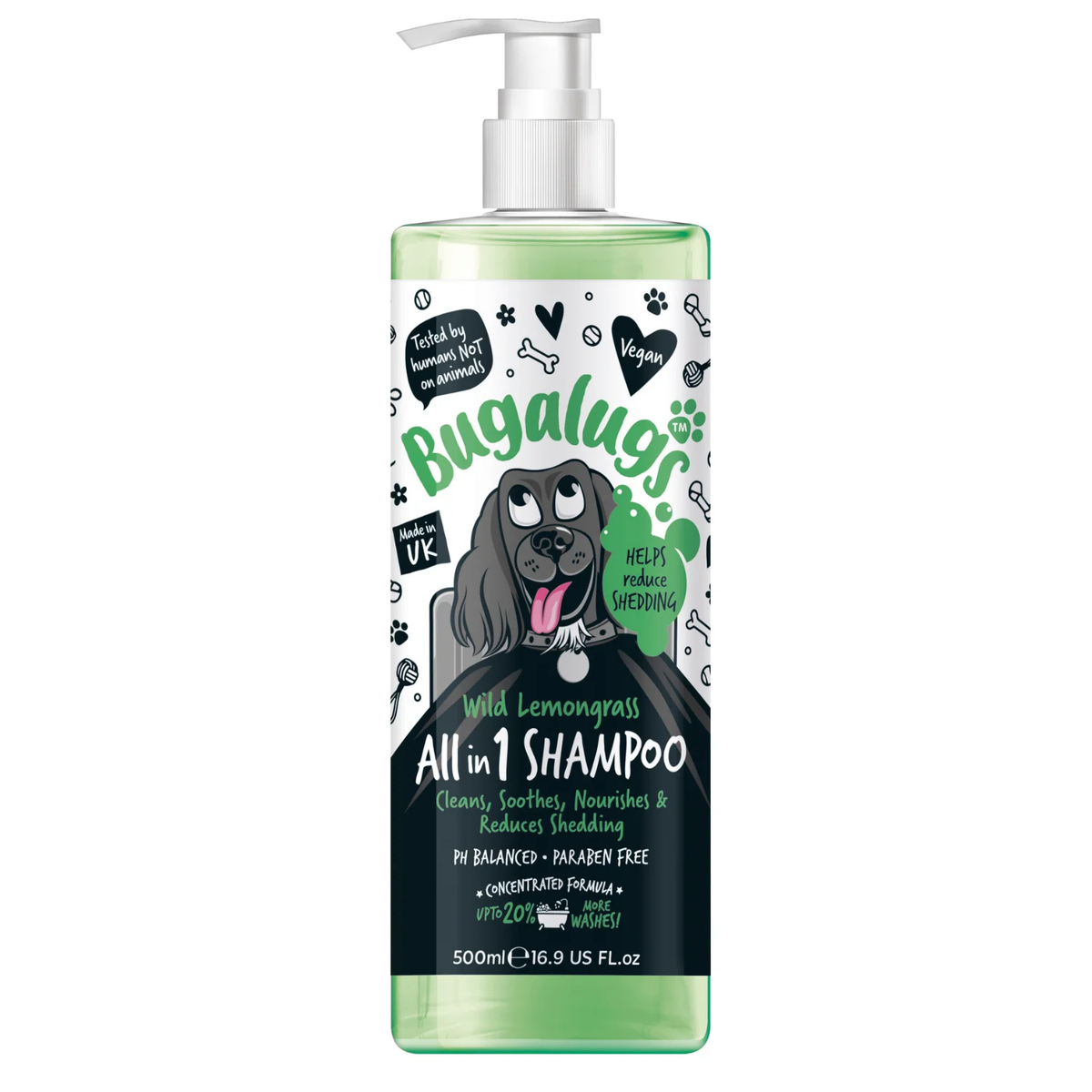 BUGALUGS ALL IN ONE LEMONGRASS 500ML