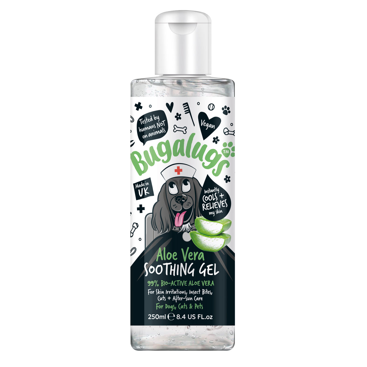 BUGALUGS ALOE VERA SOOTHING GEL 250ML