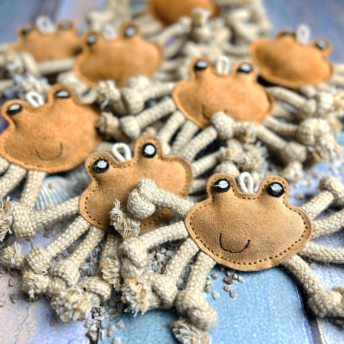 FUNNY ZOO NATURALNA ZABAWKA DLA MAŁYCH PSÓW KRABIK 🦀🦀🦀